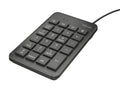 Trust 22221 tastierino numerico Laptop/PC USB Nero [22221]