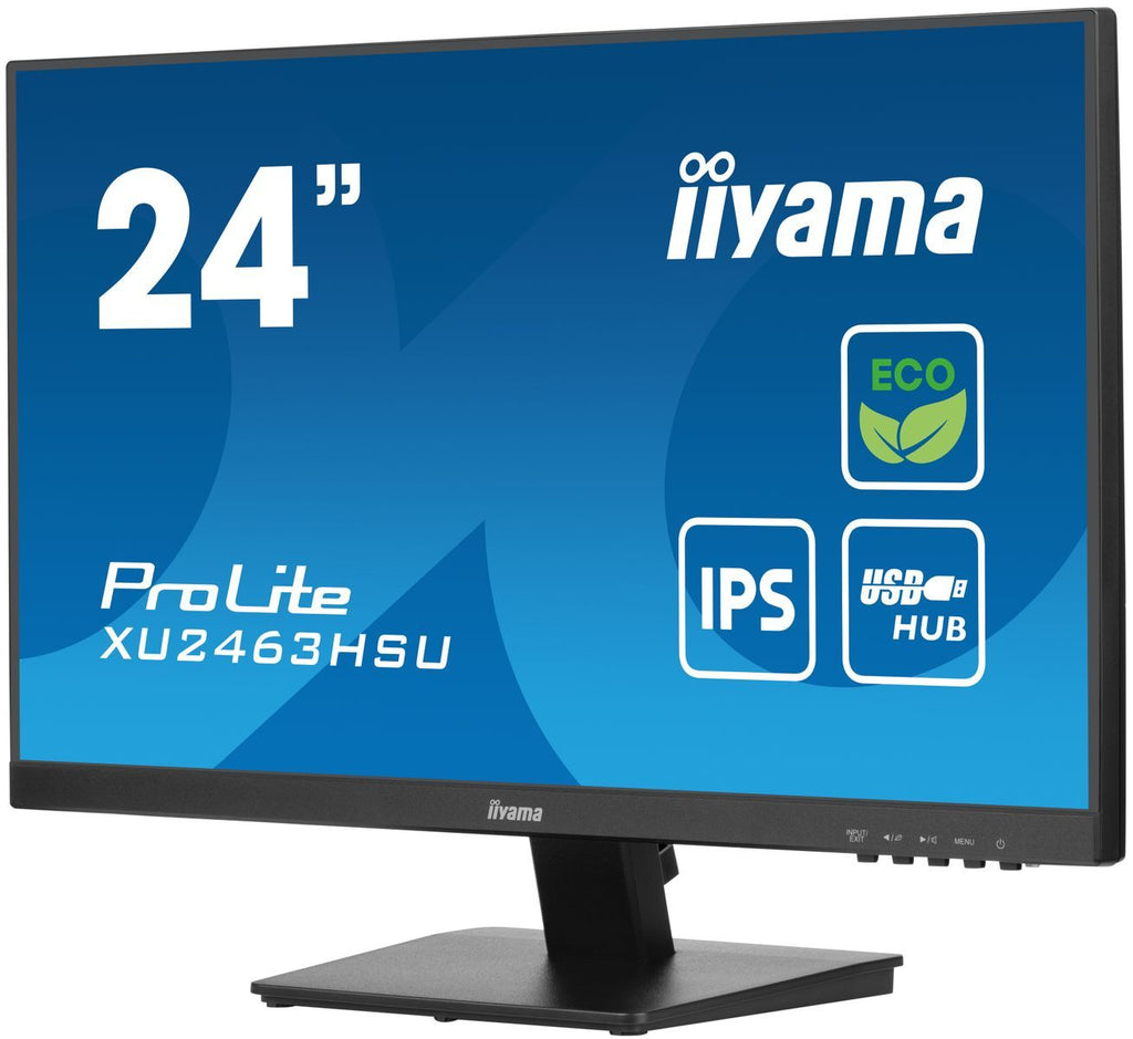 iiyama ProLite XU2463HSU-B1 Monitor PC 60,5 cm (23.8") 1920 x 1080 Pixel Full HD LED Nero [XU2463HSU-B1]