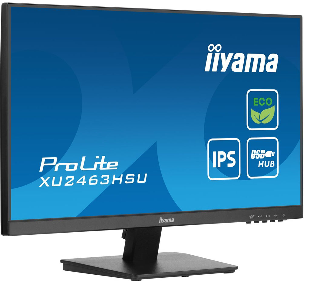 iiyama ProLite XU2463HSU-B1 Monitor PC 60,5 cm (23.8") 1920 x 1080 Pixel Full HD LED Nero [XU2463HSU-B1]