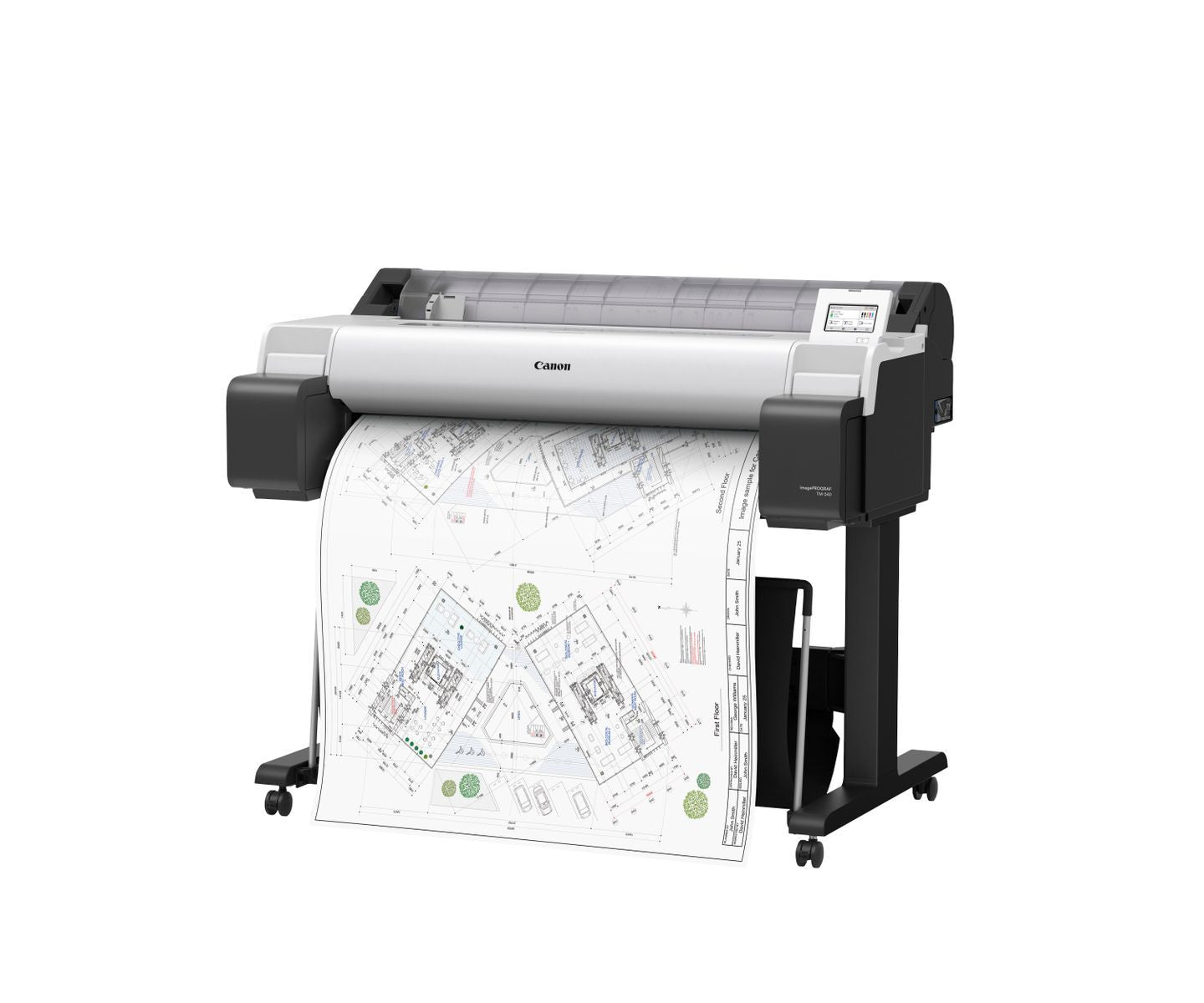 Canon imagePROGRAF TM-340 stampante grandi formati Wi-Fi Bubblejet A colori 2400 x 1200 DPI A0 (841 x 1189 mm) Collegamento ethernet LAN [6248C003]