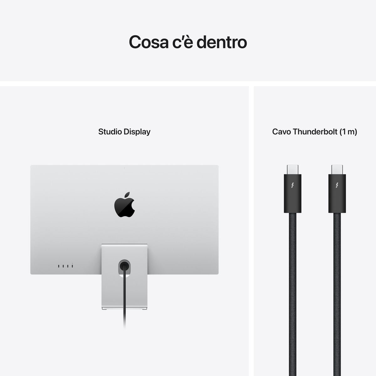Apple Studio Display - Adattatore VESA, Supporto escluso - vetro standard [MMYQ3T/A]