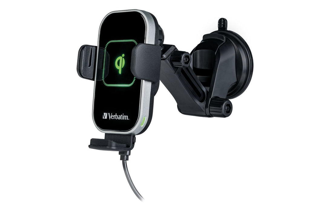 Verbatim FWC-03 Pro Qi Fast Wireless Autoladegert retail Nero [49554]