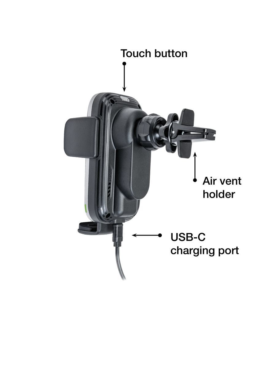 Verbatim FWC-03 Pro Qi Fast Wireless Autoladegert retail Nero [49554]