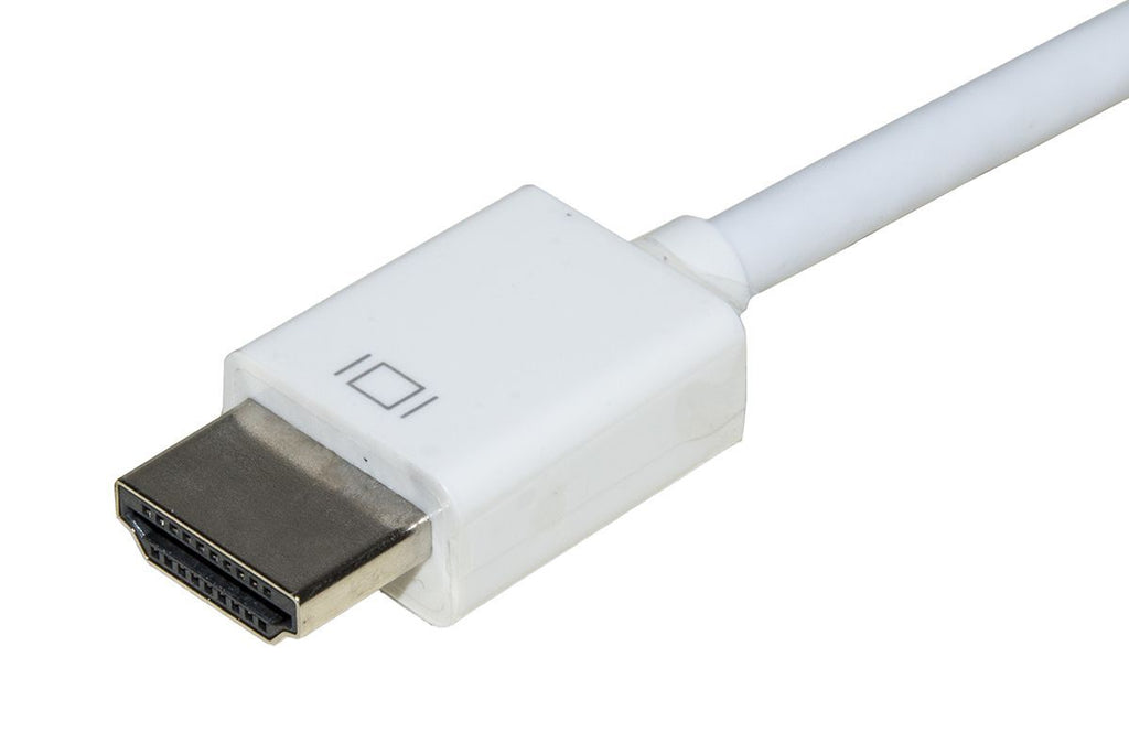 Link Accessori LKADAT10B cavo e adattatore video 0,15 m VGA (D-Sub) HDMI tipo A (Standard) Bianco [LKADAT10B]