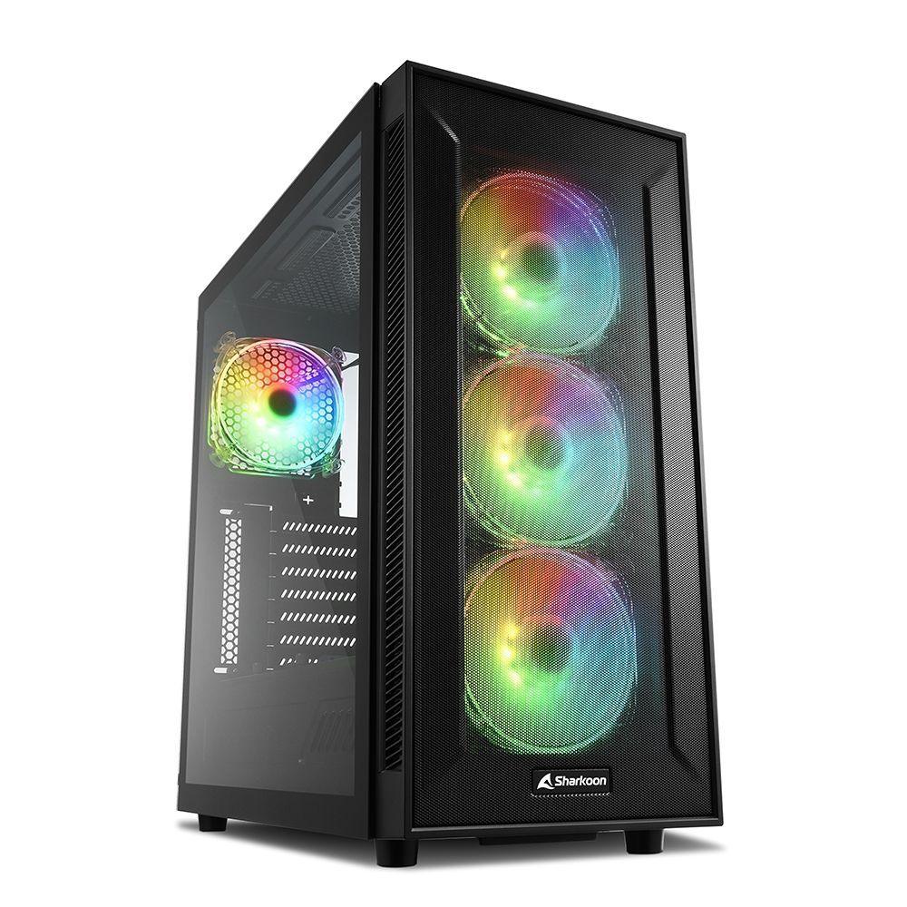 Sharkoon TG6M RGB Tower Nero [TG6MRGB]