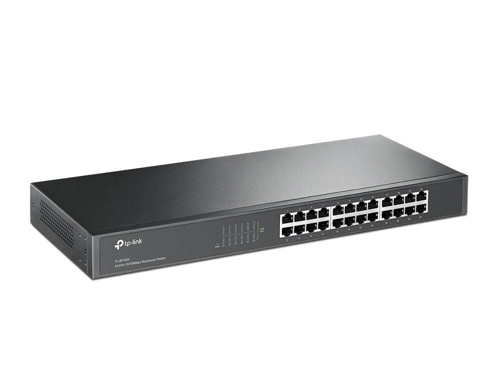TP-Link TL-SF1024 switch di rete Non gestito Fast Ethernet (10/100) Nero [TL-SF1024]