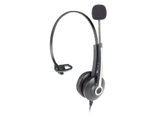 Hamlet HHEADM-CJM cuffia e auricolare Cablato A Padiglione Ufficio USB tipo-C Nero [HHEADM-CJM]