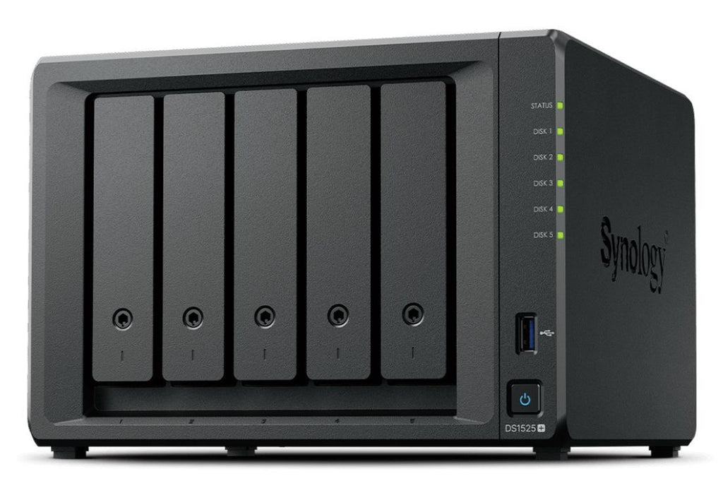 DS 5-BAY PLUS CPU AMD V1500B quad-core 8GB DDR4 [DS1525+]