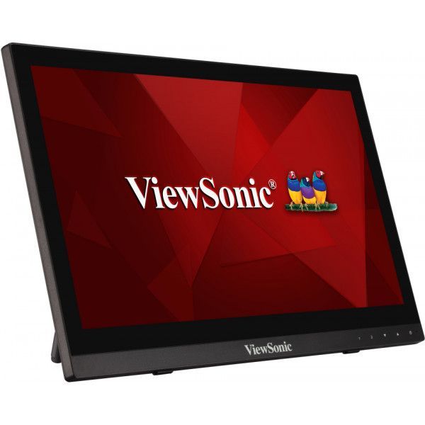 Viewsonic TD1630-3 monitor touch screen 40,6 cm (16") 1366 x 768 Pixel Nero Da tavolo [TD1630-3]