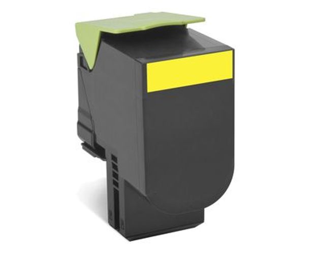 Lexmark 702Y R cartuccia toner 1 pz Originale Giallo [70C20Y0]