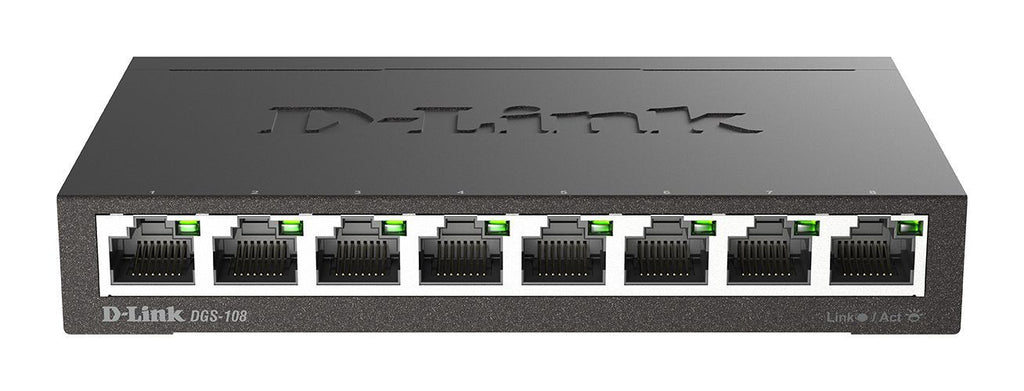 D-Link DGS-108 Nero [DGS-108]