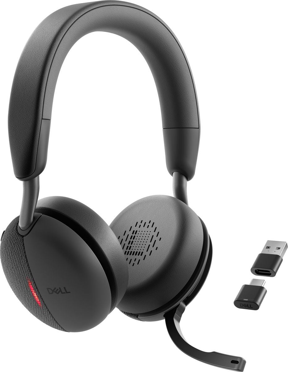 DELL WL5024 Auricolare Con cavo e senza cavo A Padiglione Aviazione USB tipo-C Bluetooth Nero [WL5024-DEMEA]