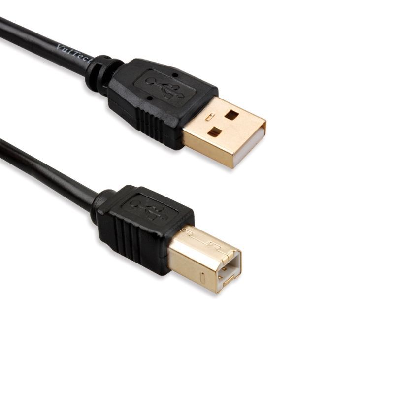 Vultech US21302 cavo USB USB 2.0 1,8 m USB A USB B Nero [US21302]