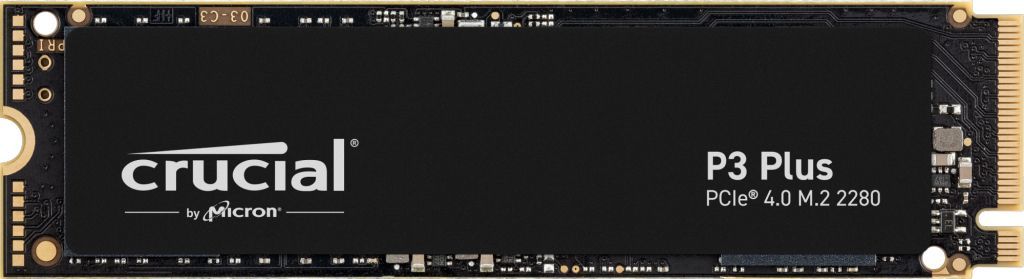 Crucial P3 Plus M.2 2000 GB PCI Express 4.0 3D NAND NVMe [CT2000P3PSSD8]