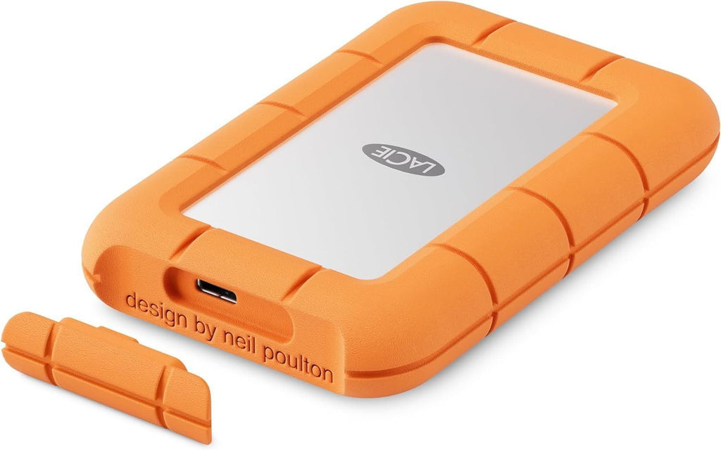 LaCie STMF1000400 unità esterna a stato solido 1 TB USB tipo-C USB 3.2 Gen 2x2 Grigio, Arancione [STMF1000400]