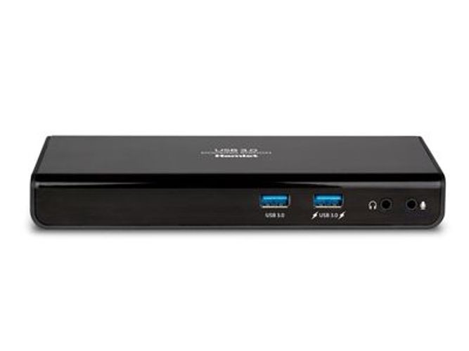 Hamlet Docking Station USB 3.0 Dual Display doppia connessione usb 3.0 type A e type C [HDOCKS300TC]