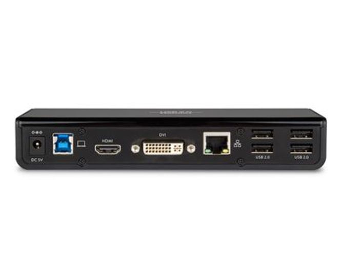 Hamlet Docking Station USB 3.0 Dual Display doppia connessione usb 3.0 type A e type C [HDOCKS300TC]