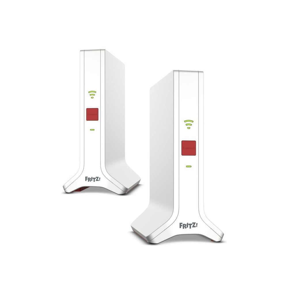 FRITZ!Repeater FRITZ!Mesh Set 4200 2-pack Edition International Ripetitore di rete 4200 Mbit/s Rosso, Bianco [20003110]