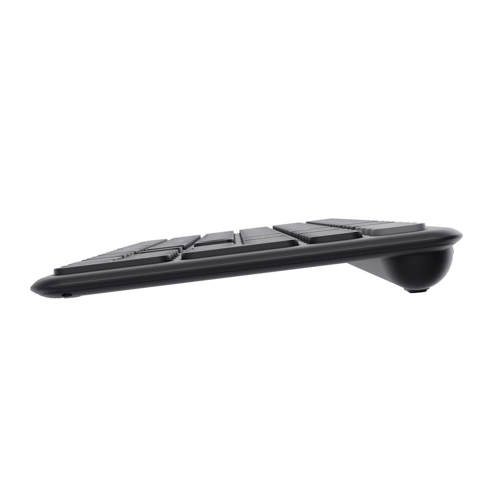 Trust Vaiya tastiera Universale USB + RF Wireless + Bluetooth Italiano Nero [25633]