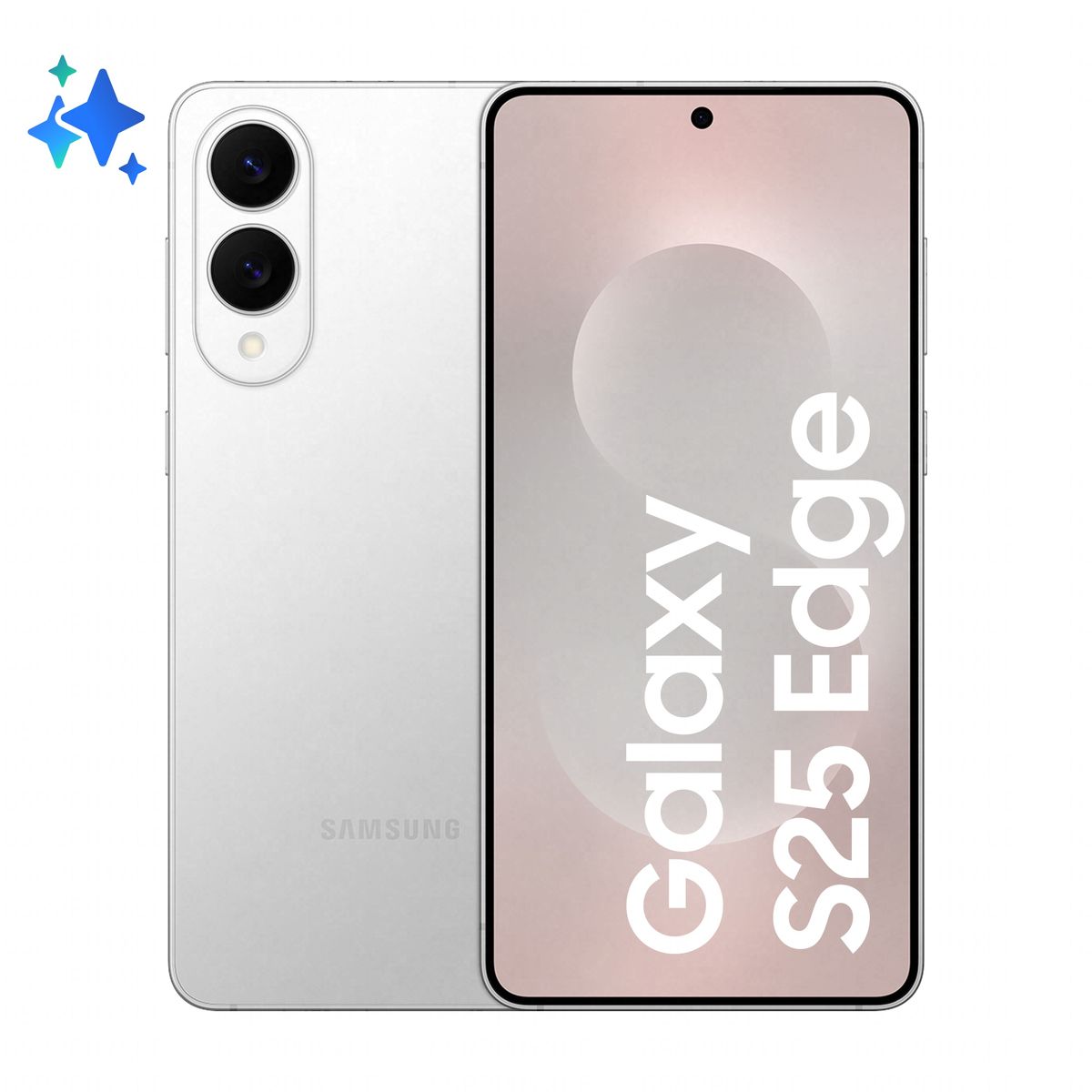 GALAXY S25 EDGE 12GB+512GB TITANIUM SILVER [SM-S937BZSGEUE]