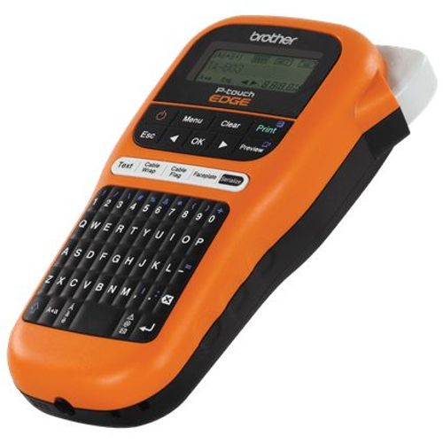 Brother PT-E110 stampante per etichette (CD) Trasferimento termico 180 x 180 DPI 20 mm/s HGe/TZe QWERTY [PTE110U1]
