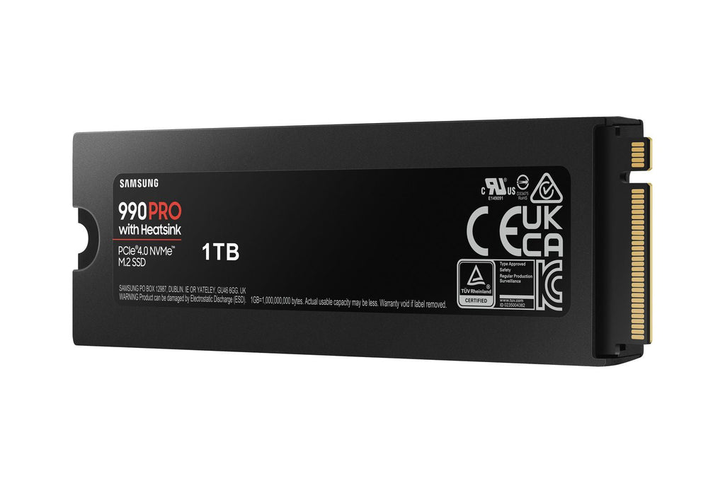 Samsung 990 PRO NVMe 1TB con Dissipatore di calore, SSD interno [MZ-V9P1T0GW]
