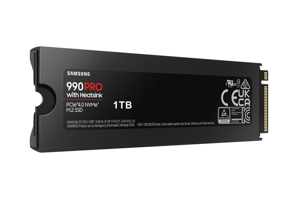Samsung 990 PRO NVMe 1TB con Dissipatore di calore, SSD interno [MZ-V9P1T0GW]