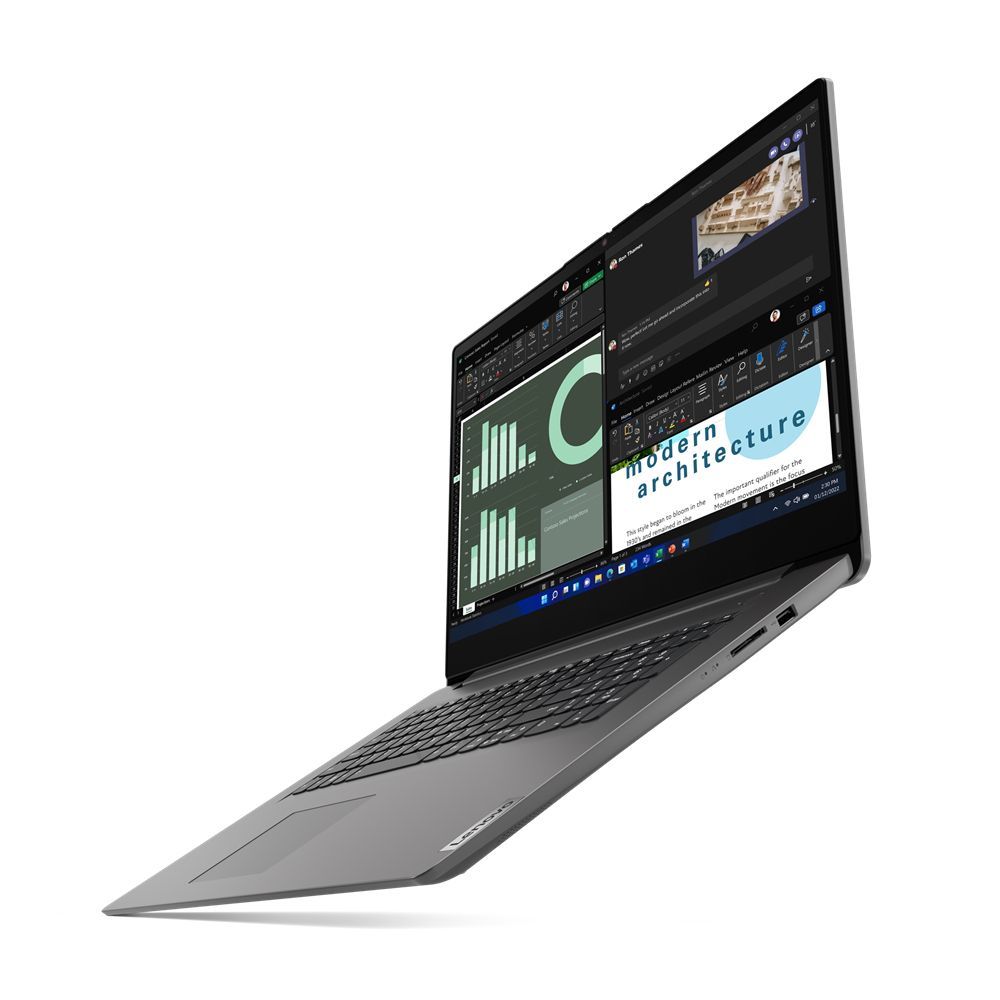 Lenovo V17 Intel Core i5 i5-13420H Computer portatile 43,9 cm (17.3") Full HD 16 GB DDR4-SDRAM 512 GB SSD Wi-Fi 6 (802.11ax) Windows 11 Pro Italiano Grigio [83A2003YIX]