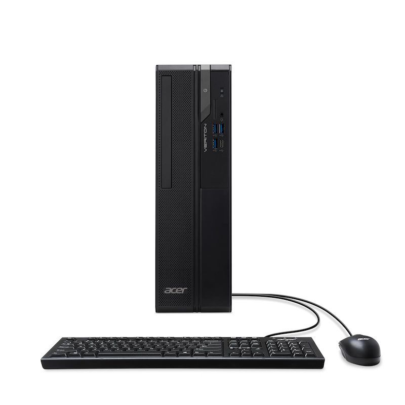 Acer Veriton X VX2720G Intel Core i3 i3-14100 8 GB DDR5-SDRAM 512 GB SSD Windows 11 Pro Desktop PC Nero [DT.R1NET.017]