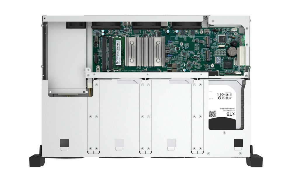 QNAP TS-855EU-8G server NAS e di archiviazione SAN Armadio (2U) Collegamento ethernet LAN Nero C5125 [TS-855EU-8G]