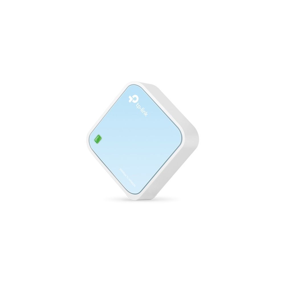 TP-Link TL-WR802N router wireless Fast Ethernet Banda singola (2.4 GHz) Blu, Bianco [TL-WR802N]
