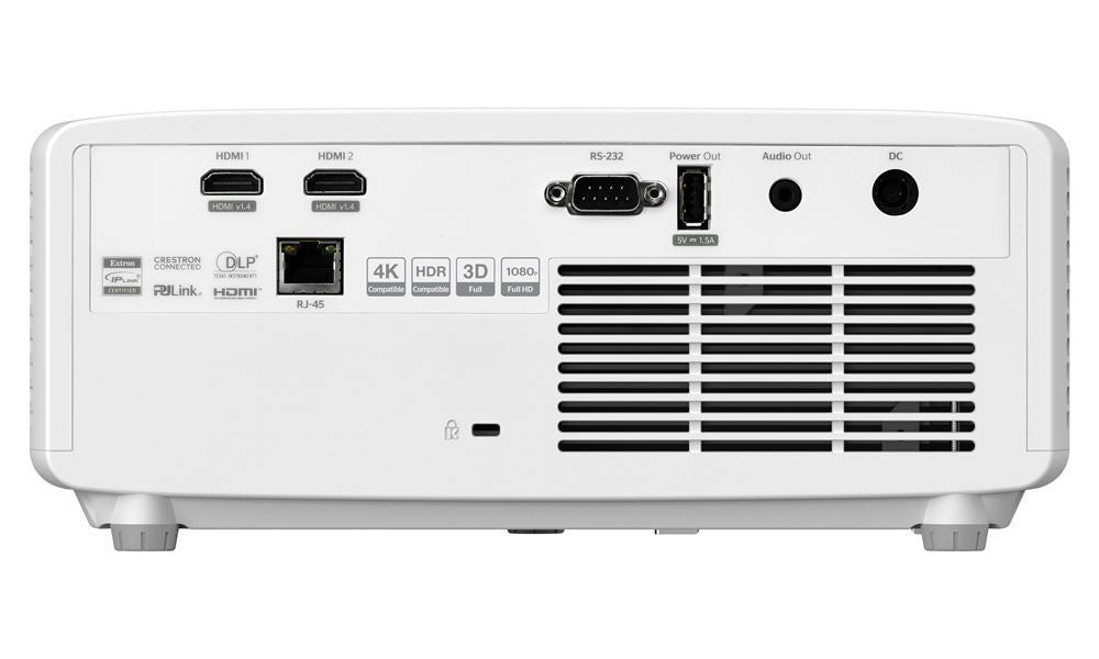 Optoma ZH420 videoproiettore Proiettore a raggio standard 4300 ANSI lumen DLP 1080p (1920x1080) Compatibilità 3D Bianco [ZH420LASER]