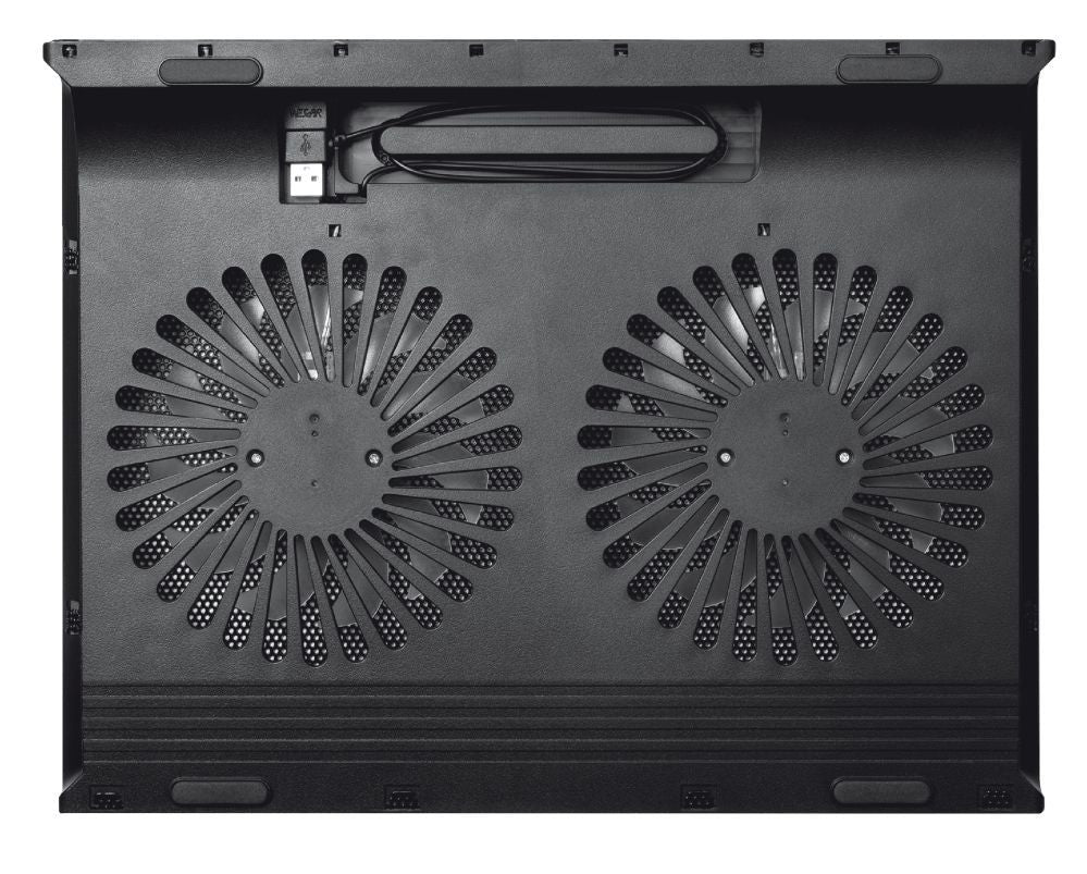 Trust 20104 base di raffreddamento per laptop 43,9 cm (17.3") Nero [20104]