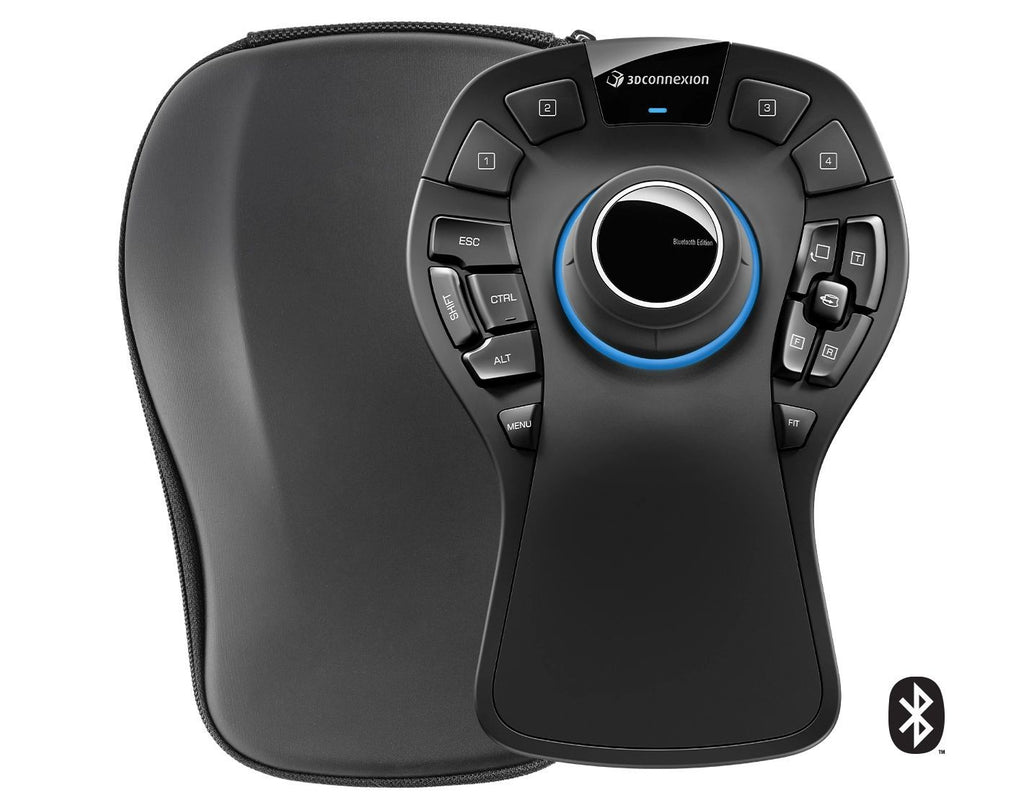 3Dconnexion SpaceMouse Pro Wireless  BLUETOOTH mouse Ufficio 6DoF [3DX-700119]