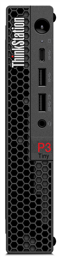 Lenovo ThinkStation P3 Tiny Intel Core i7 i7-14700T 32 GB DDR5-SDRAM 1 TB SSD NVIDIA T400 Windows 11 Pro Mini PC Stazione di lavoro Nero [30H0005RIX]