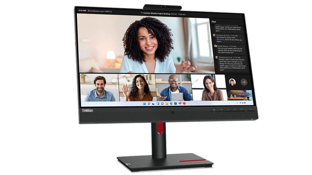 Lenovo ThinkVision T24mv-30 LED display 60,5 cm (23.8") 1920 x 1080 Pixel Full HD Nero [63D7UAT3EU]