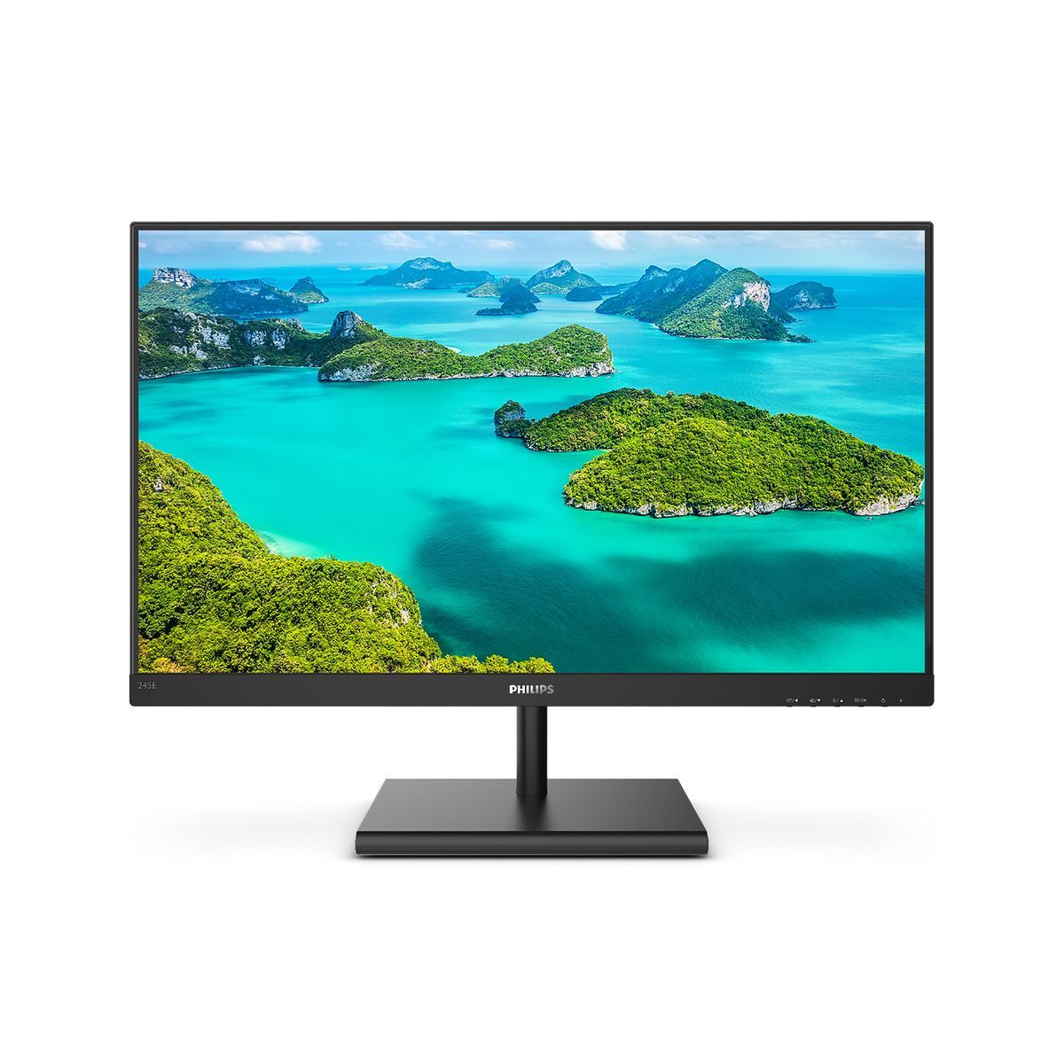 Philips E Line 245E1S/00 LED display 60,5 cm (23.8") 2560 x 1440 Pixel 2K Ultra HD LCD Nero [245E1S/00]