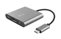 Trust Dalyx USB 3.2 Gen 1 (3.1 Gen 1) Type-C Alluminio, Nero [23772]