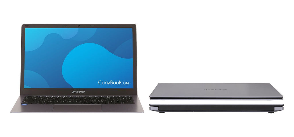 Microtech CoreBook Lite Intel Celeron N N5030 Computer portatile 39,6 cm (15.6") Full HD 4 GB LPDDR4-SDRAM 128 GB SSD Wi-Fi 5 (802.11ac) Windows 11 Home Grigio [CBL15E/W1EK24]