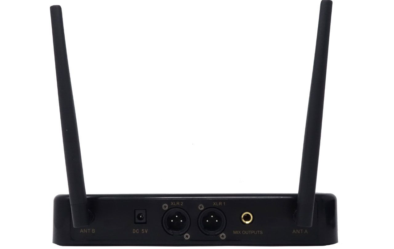 COPPIA RADIOMICROFONI CON RICEVITORE UHF [EMSP.W601IID]