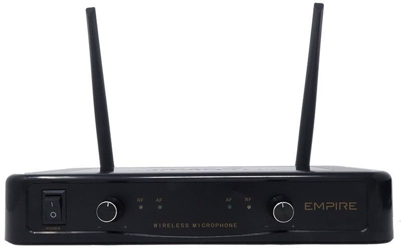 COPPIA RADIOMICROFONI CON RICEVITORE UHF [EMSP.W601IID]