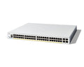 Cisco C1300-48FP-4X switch di rete Gestito L2/L3 Gigabit Ethernet (10/100/1000) Bianco [C1300-48FP-4X]