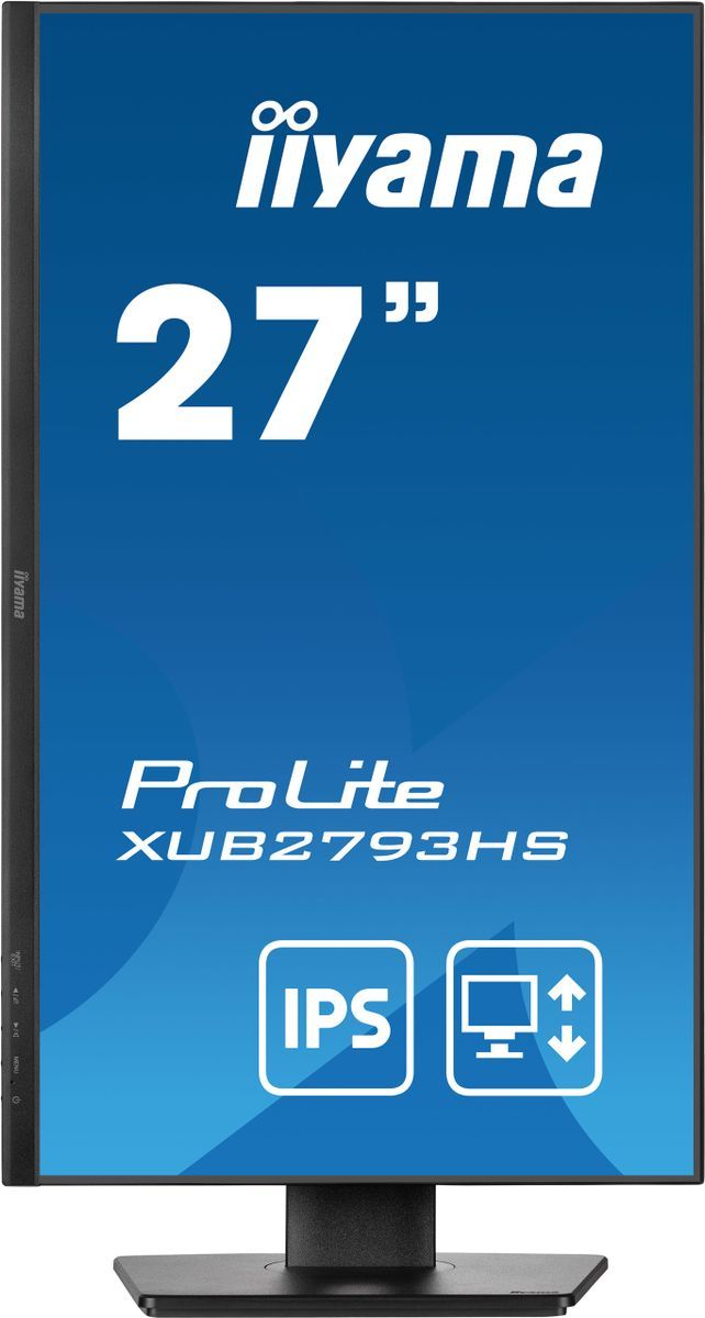 iiyama ProLite XUB2793HS-B6 LED display 68,6 cm (27") 1920 x 1080 Pixel Full HD Nero [XUB2793HS-B6]
