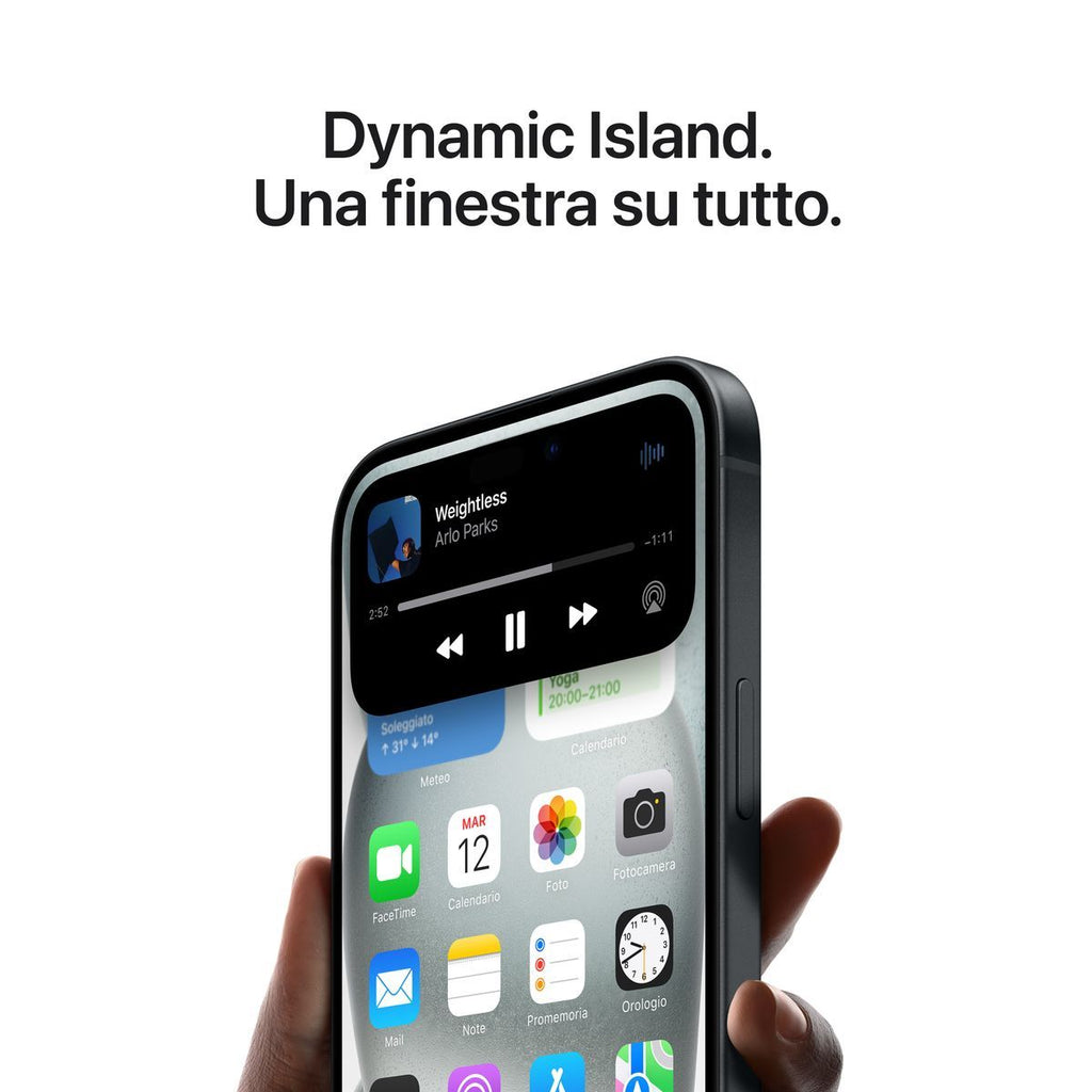 Apple iPhone 15 128GB Nero [MTP03QL/A]