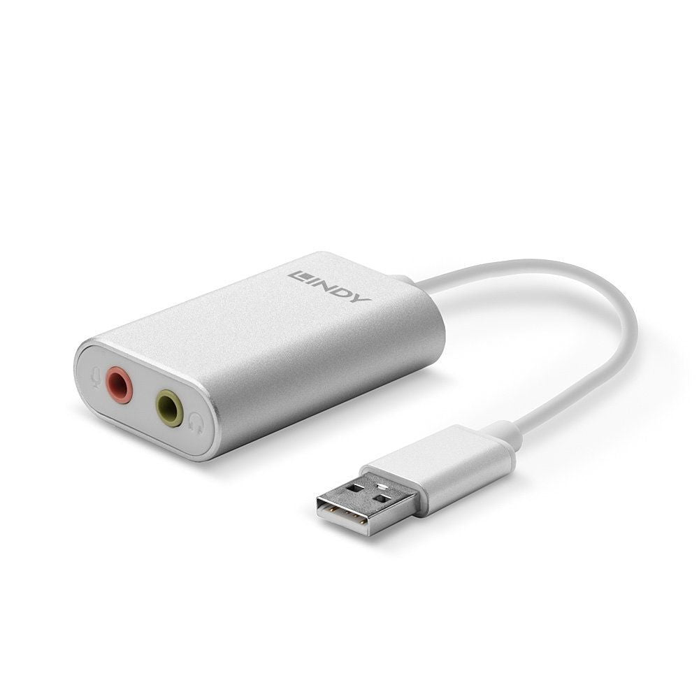 Lindy 42926 convertitore audio Argento, Bianco [LINDY42926]