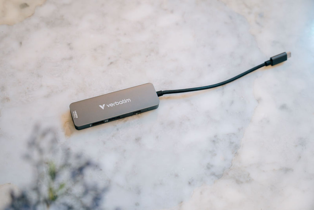 Verbatim 32155 hub di interfaccia USB 3.2 Gen 1 (3.1 Gen 1) Type-C 5000 Mbit/s Grigio [32155]
