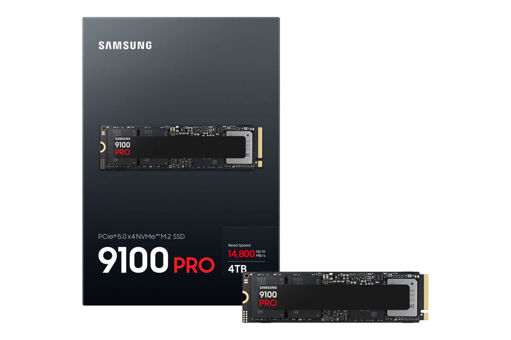 Samsung 9100 PRO PCIe 5.0 NVMe M.2 SSD - 4 TB [MZ-VAP4T0BW]