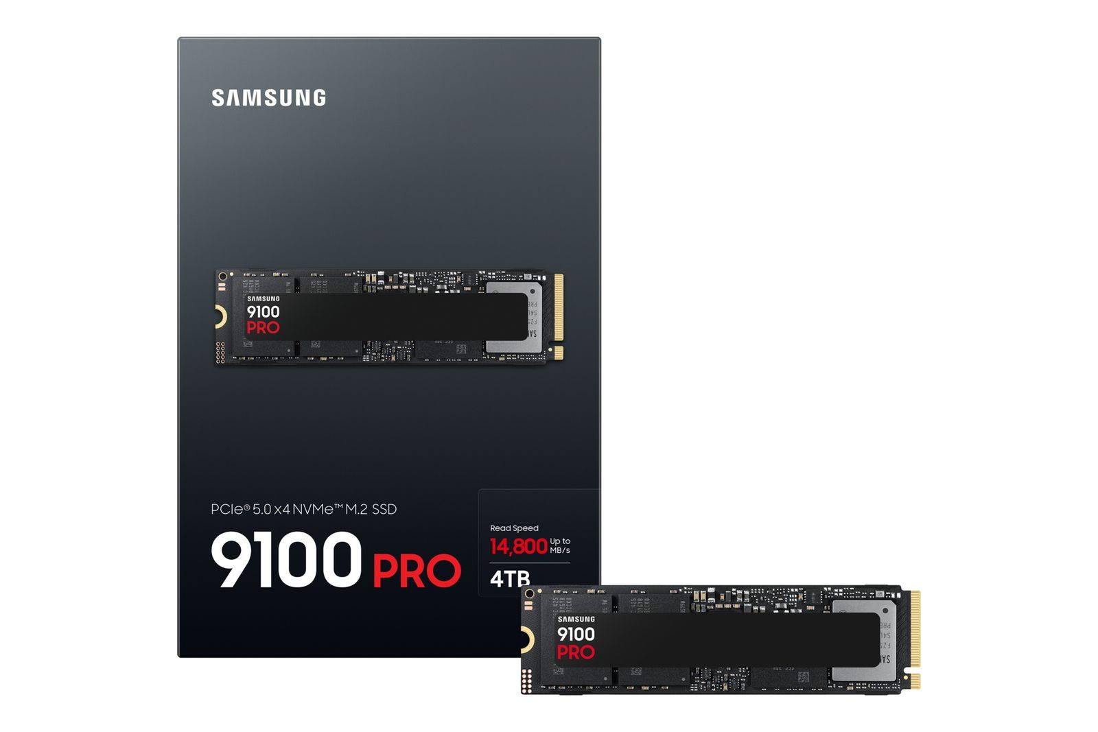 Samsung 9100 PRO PCIe 5.0 NVMe M.2 SSD - 4 TB [MZ-VAP4T0BW]