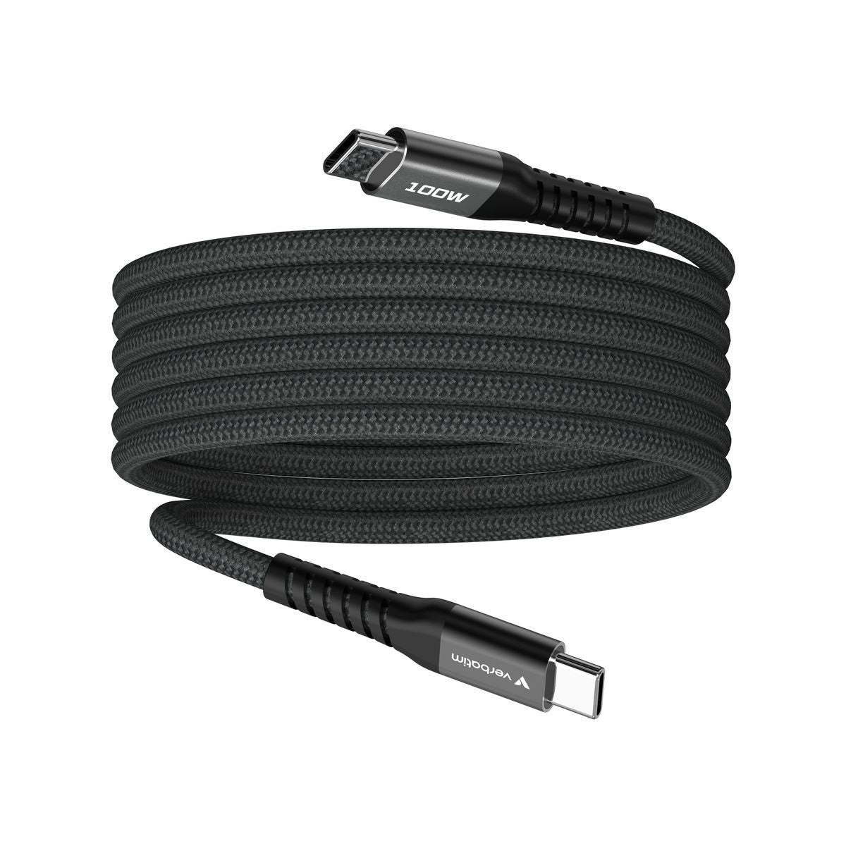 VERBATIM SYNC CHARGE USB-C 100W MAGNETIC 1,2MBLACK [31863]