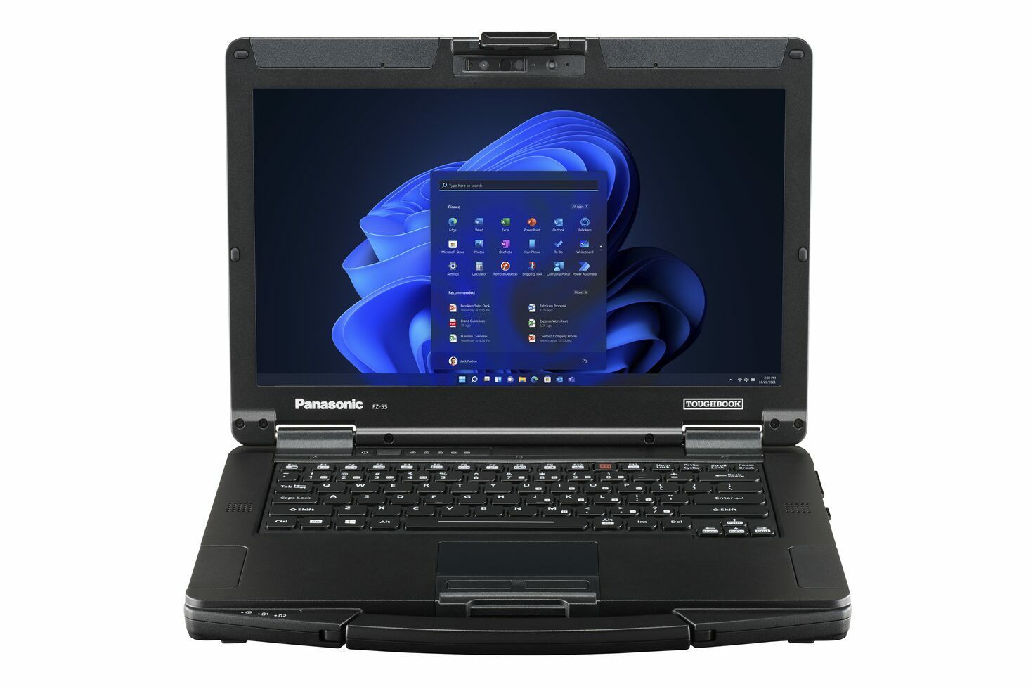 Panasonic Toughbook 55 MK3 Intel Core i5 i5-1345U Computer portatile 35,6 cm (14") 16 GB DDR4-SDRAM 512 GB SSD Wi-Fi 6E (802.11ax) Windows 11 Pro Nero [FZ-55G6601BT]